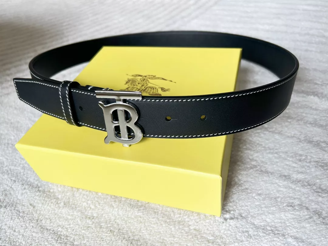 Burberry AAA Quality Belts In 3.5cm For Men EyeCatching 4179