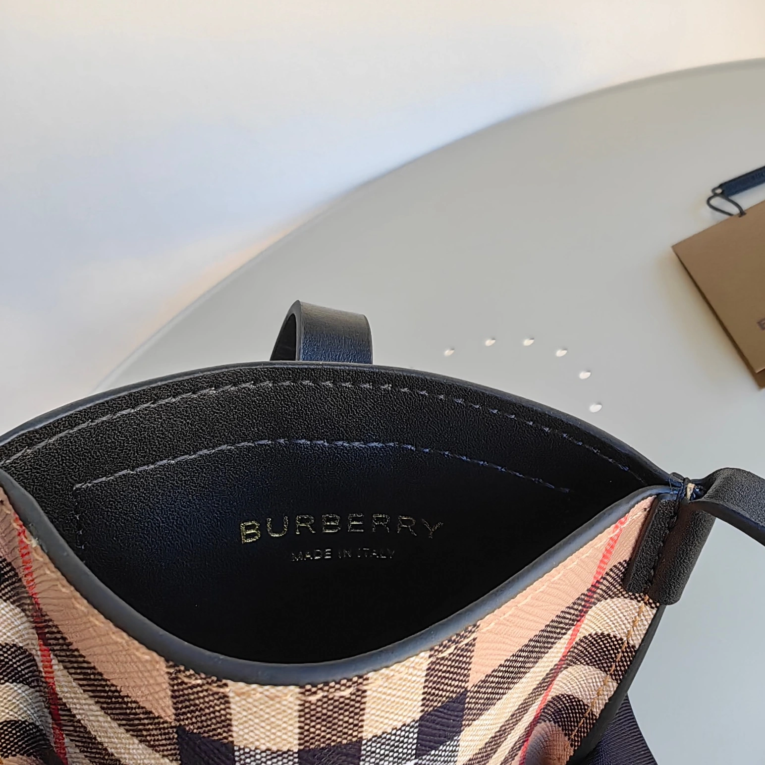 Burberry AAA Quality Card Case HighQuality 6091