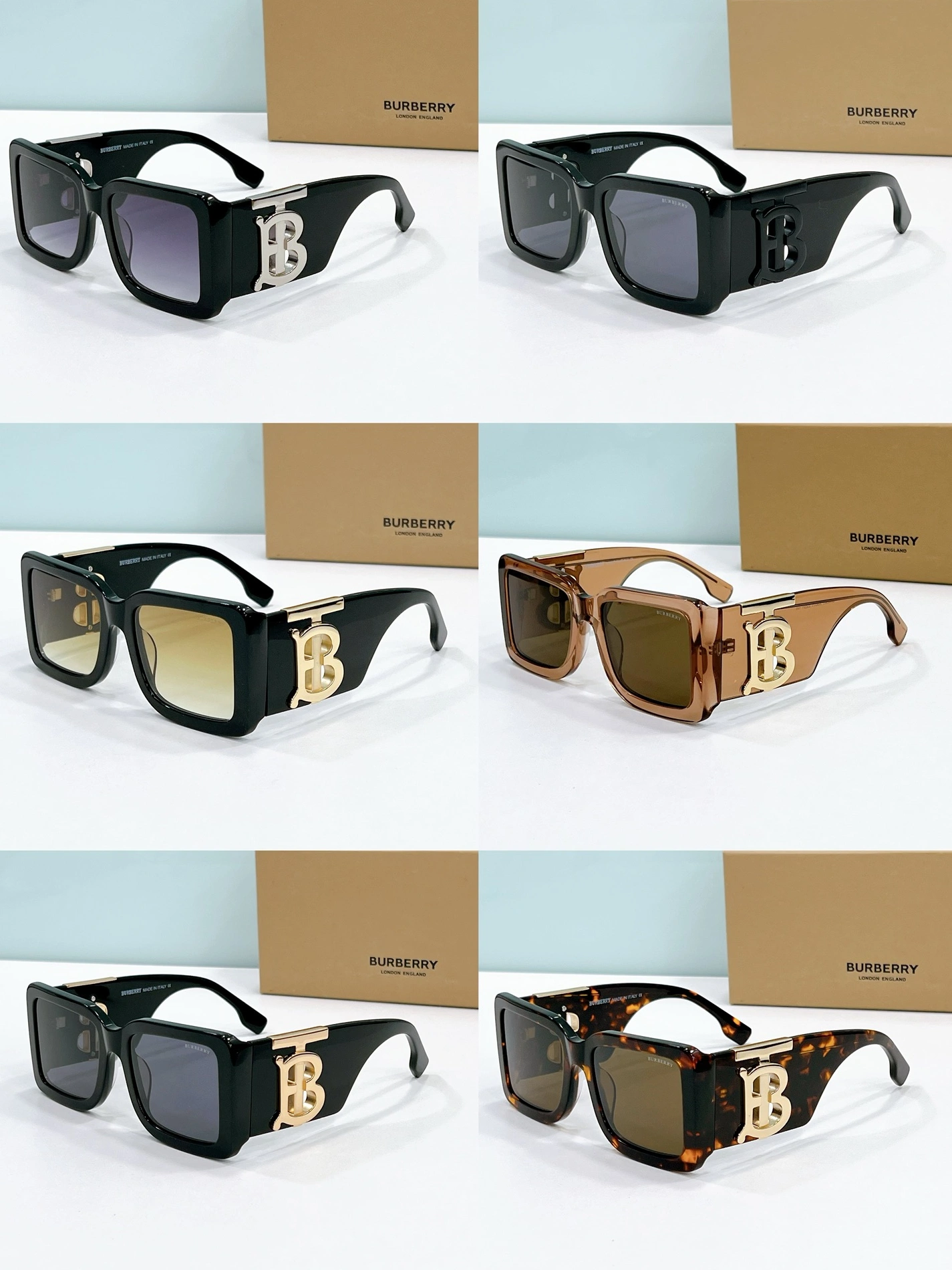 Burberry AAA Quality Sunglasses EyeCatching 7067