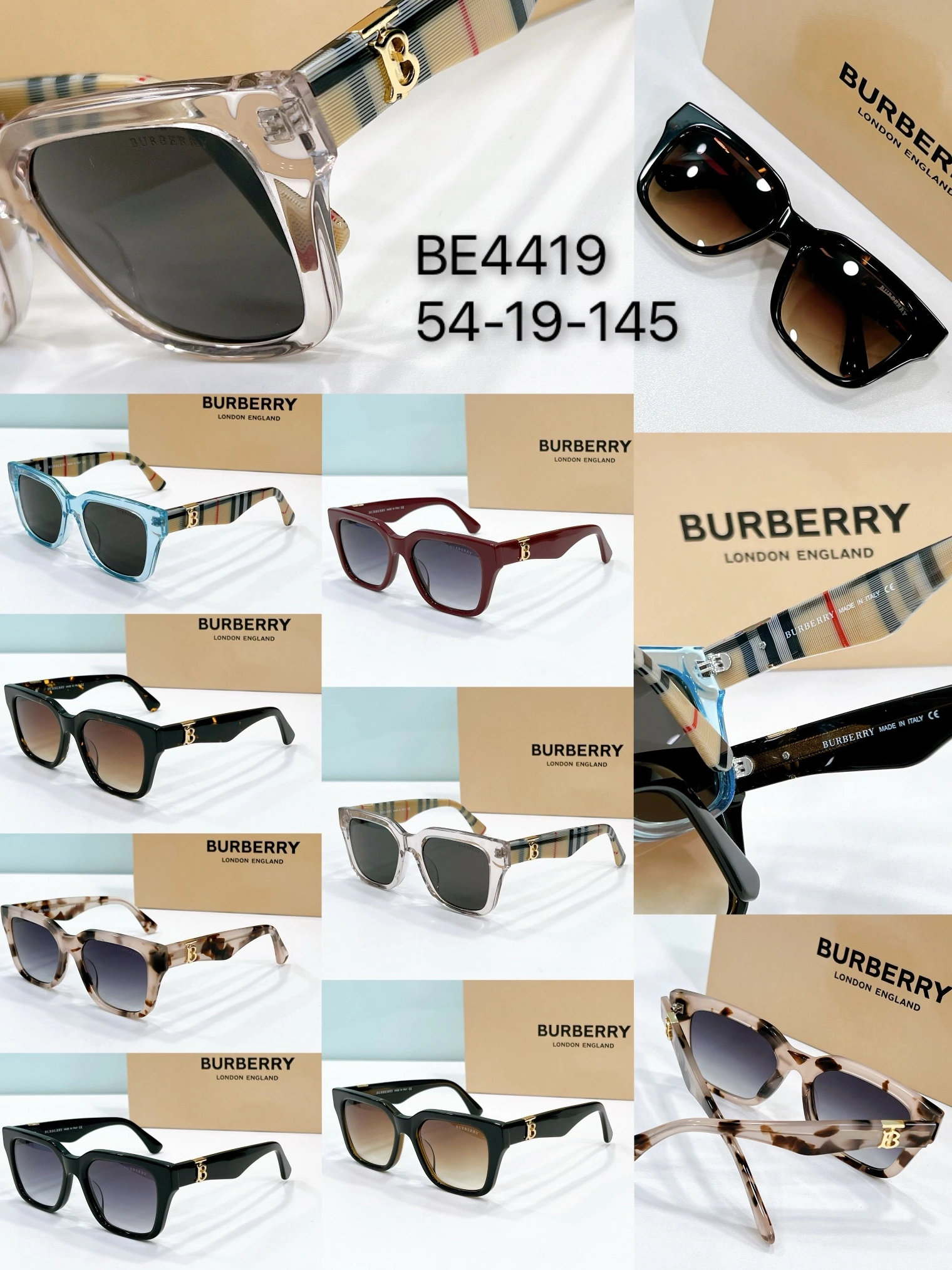Burberry AAA Quality Sunglasses NewStyle 8765