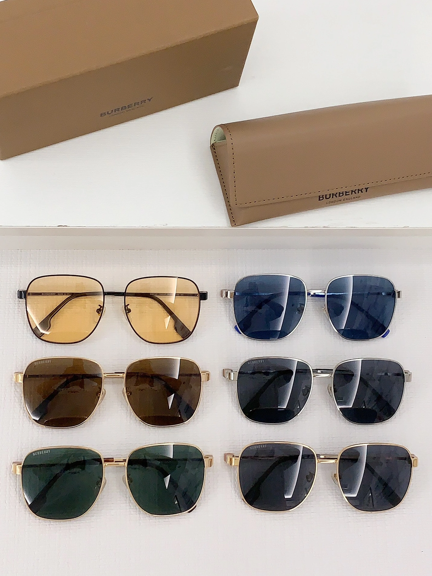 Burberry AAA Quality Sunglasses Popular 6355