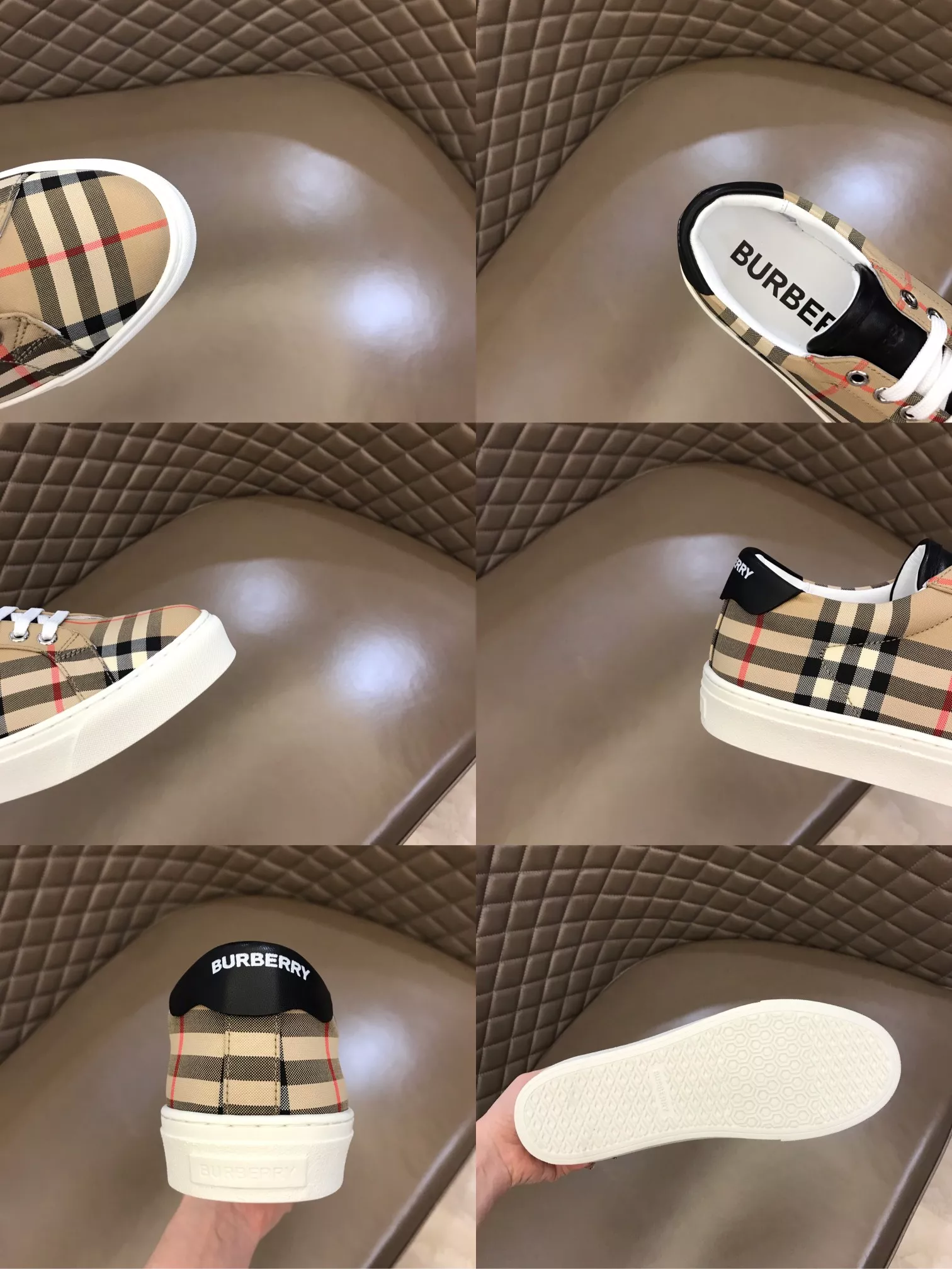 Burberry Casual Shoes For Men Elegant 7891