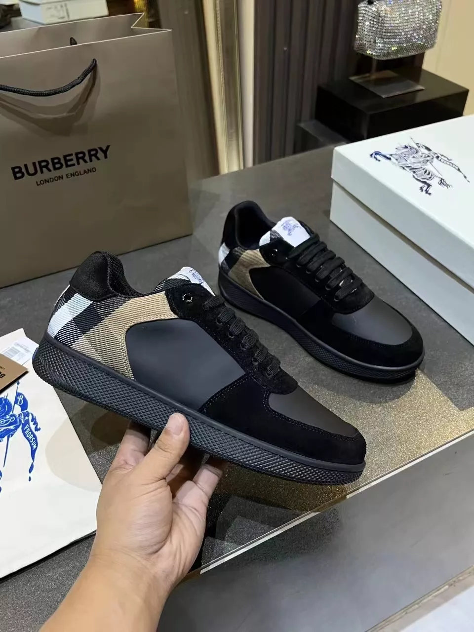 Burberry Casual Shoes For Men Popular 6967