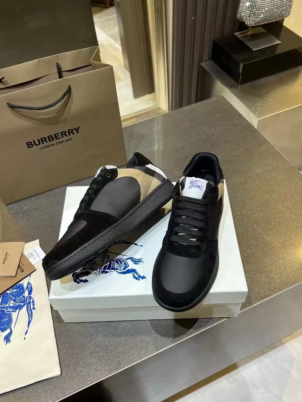 Burberry Casual Shoes For Men Popular 6967
