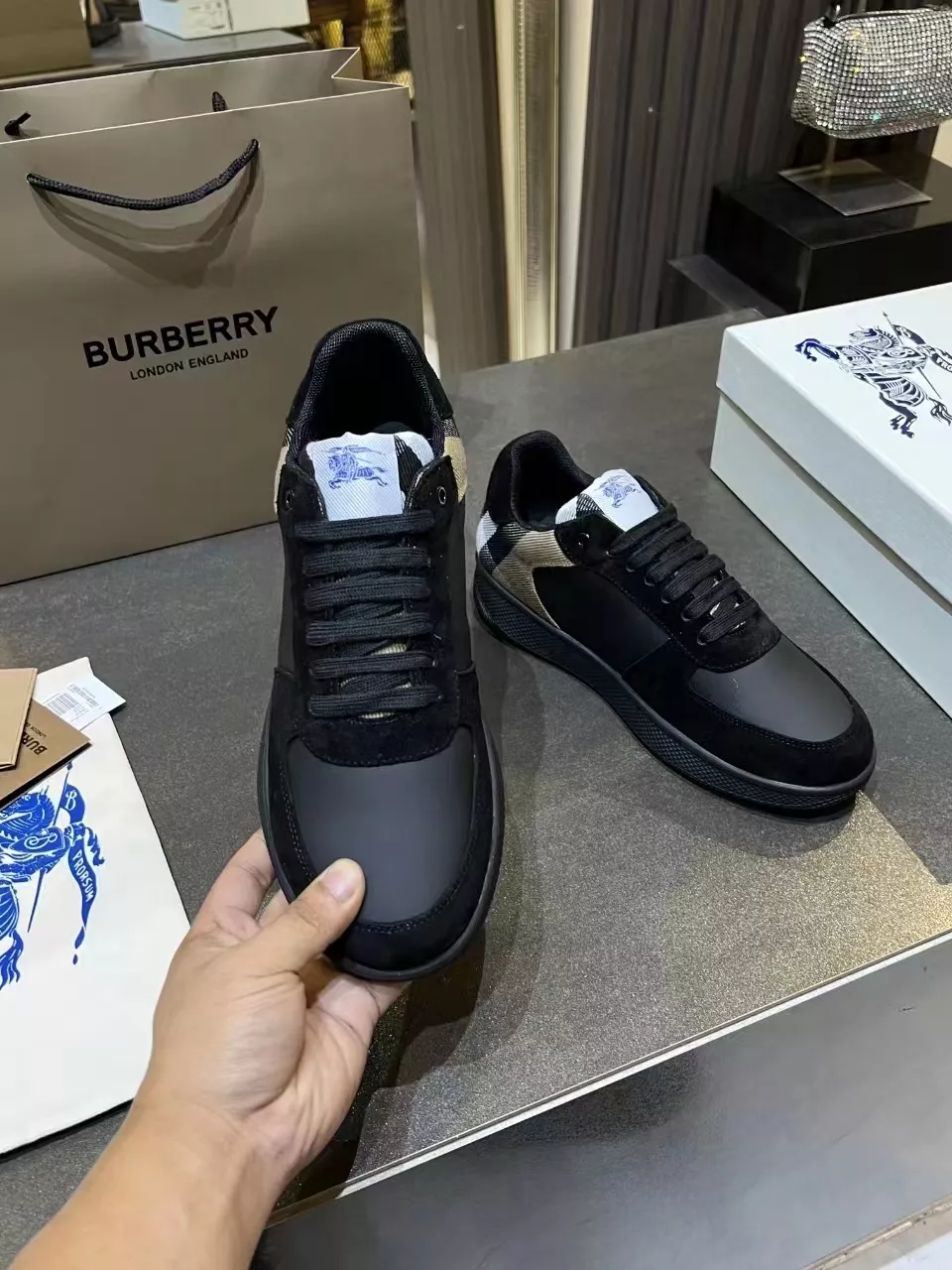 Burberry Casual Shoes For Men Popular 6967