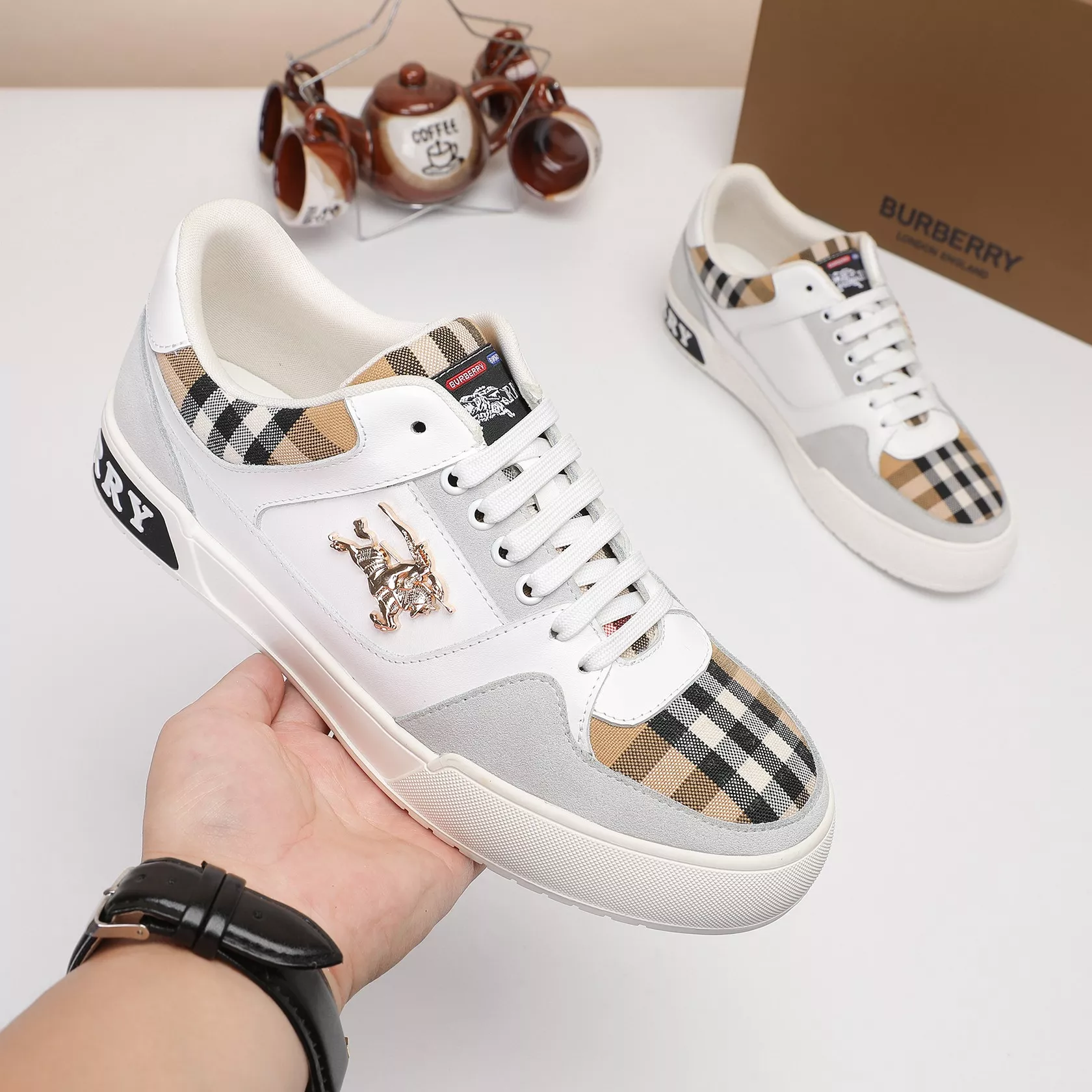 Burberry Casual Shoes For Men Soft 9924