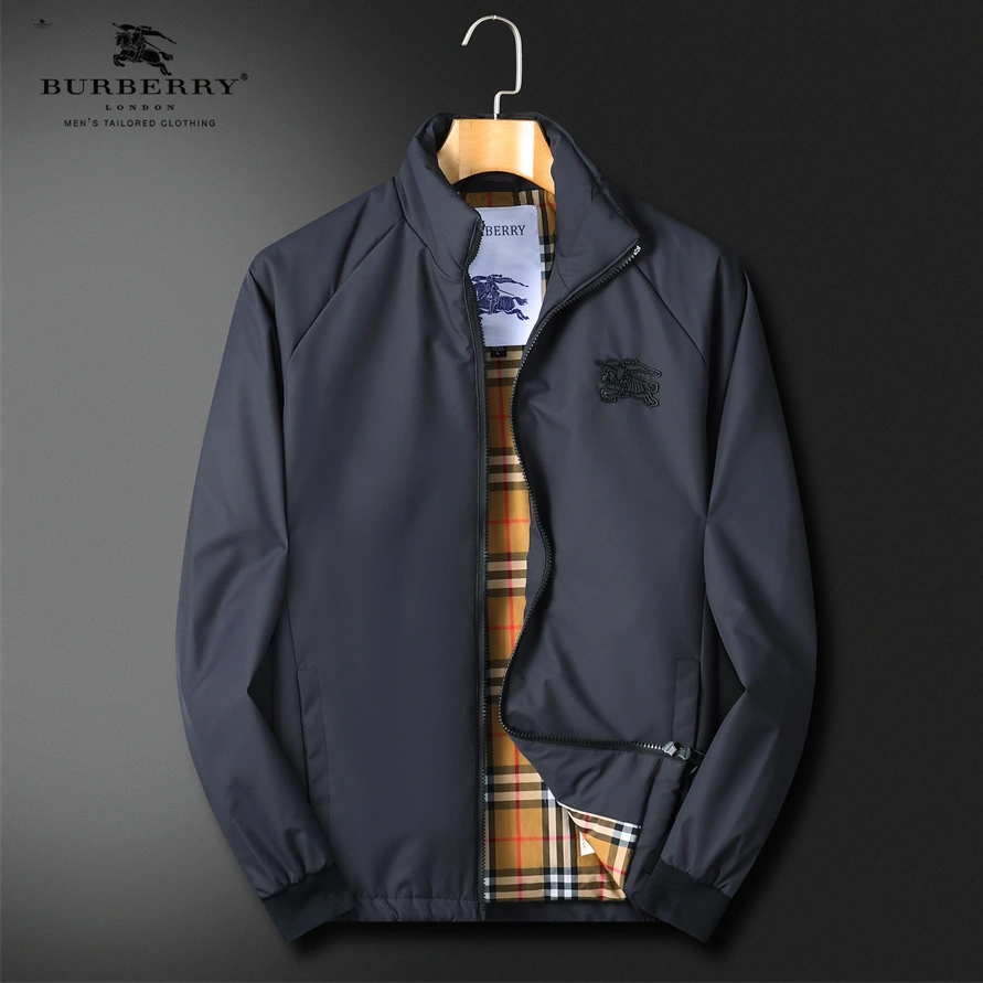 Burberry Down Feather Coat Long Sleeved For Men ModernLook 7395