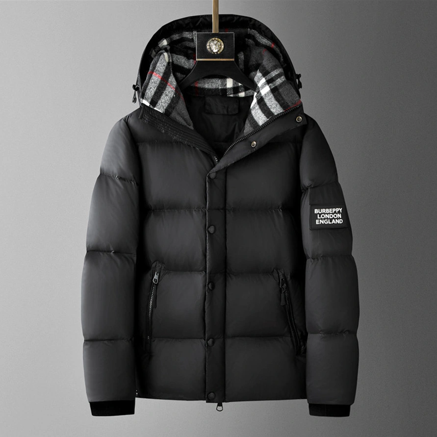 Burberry Down Feather Coat Long Sleeved For Men SportInspired 596