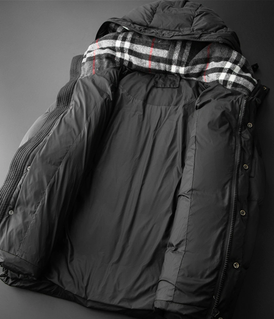 Burberry Down Feather Coat Long Sleeved For Men SportInspired 596