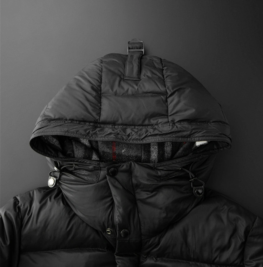 Burberry Down Feather Coat Long Sleeved For Men SportInspired 596