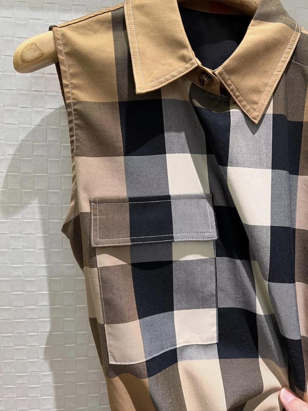 Burberry Dresses Sleeveless For Women Versatile 5118