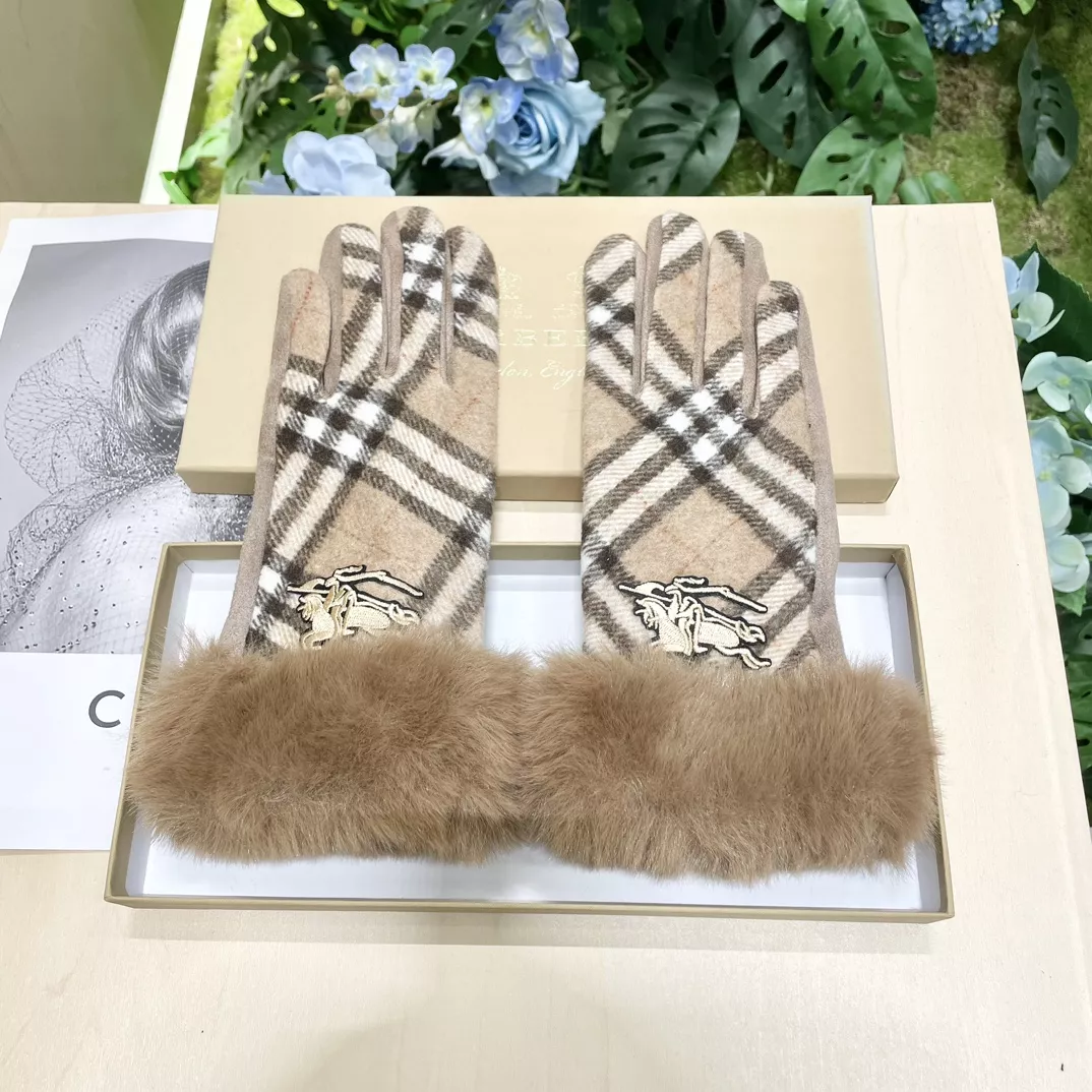 Burberry Gloves Unique 3736
