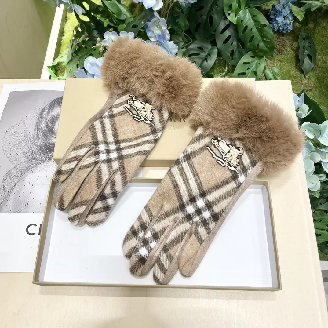 Burberry Gloves Unique 3736