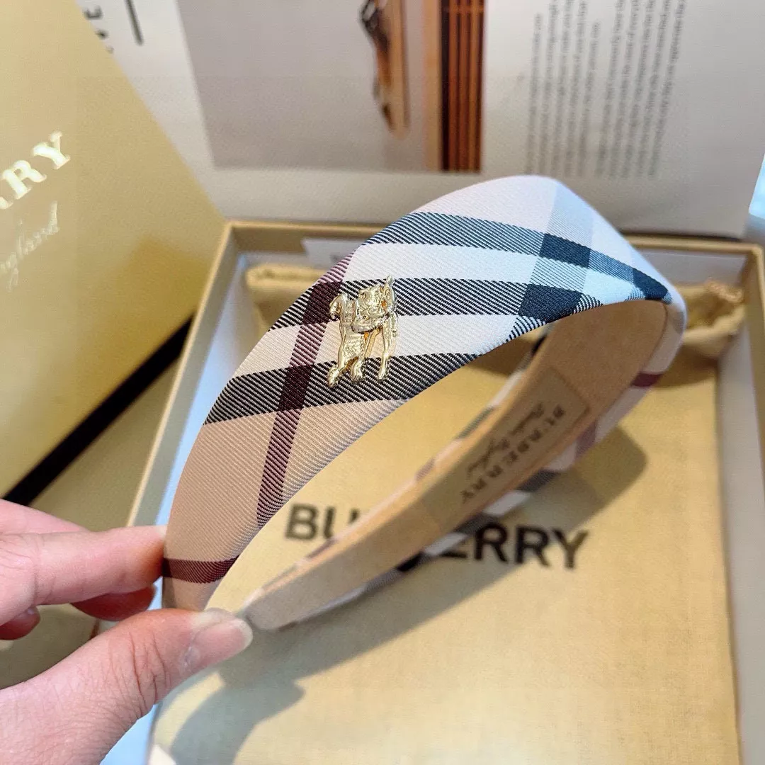 Burberry Headband For Women Breathable 7798