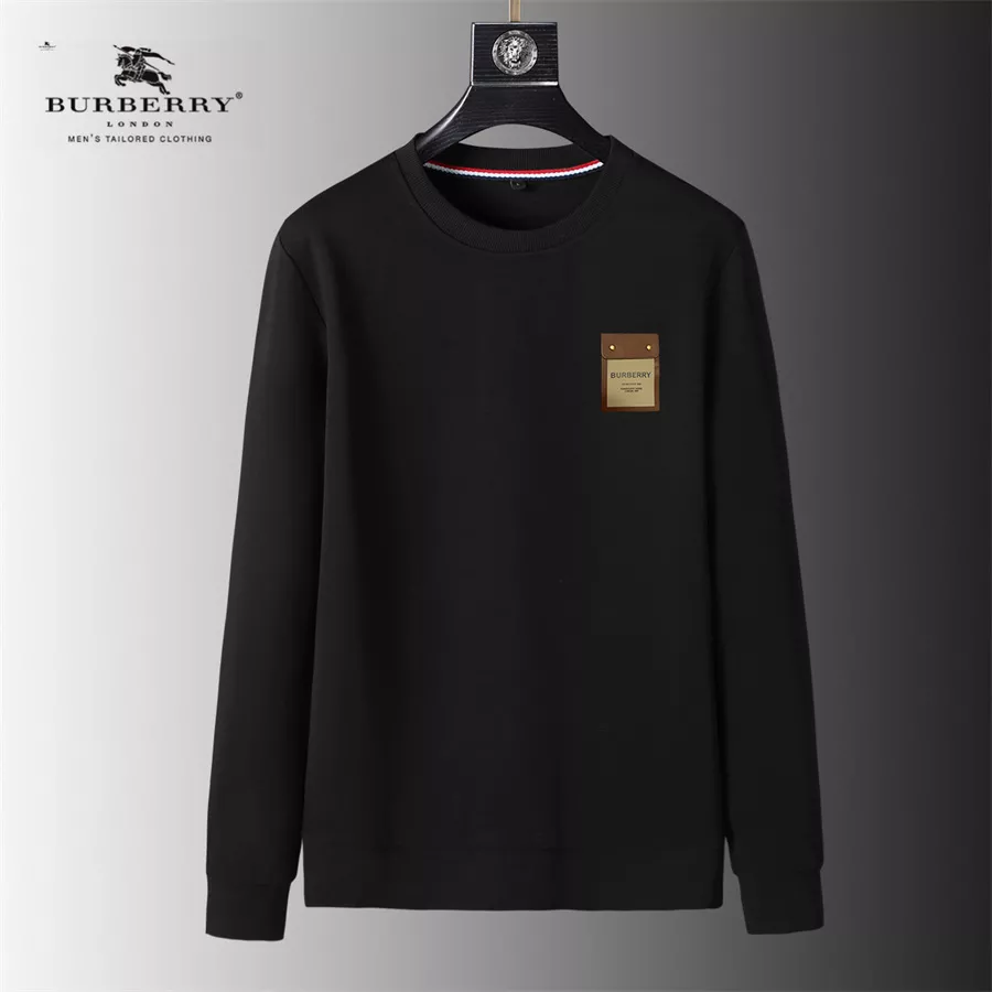 Burberry Hoodies Long Sleeved For Men AllSeason 6739