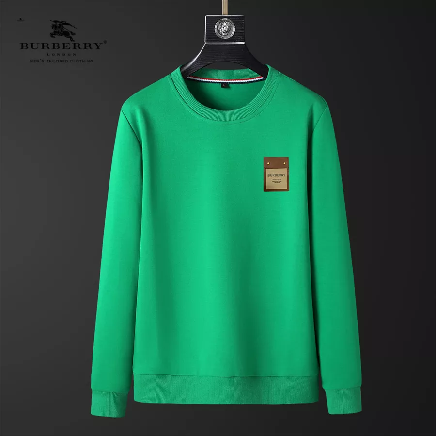 Burberry Hoodies Long Sleeved For Men Bright 9809