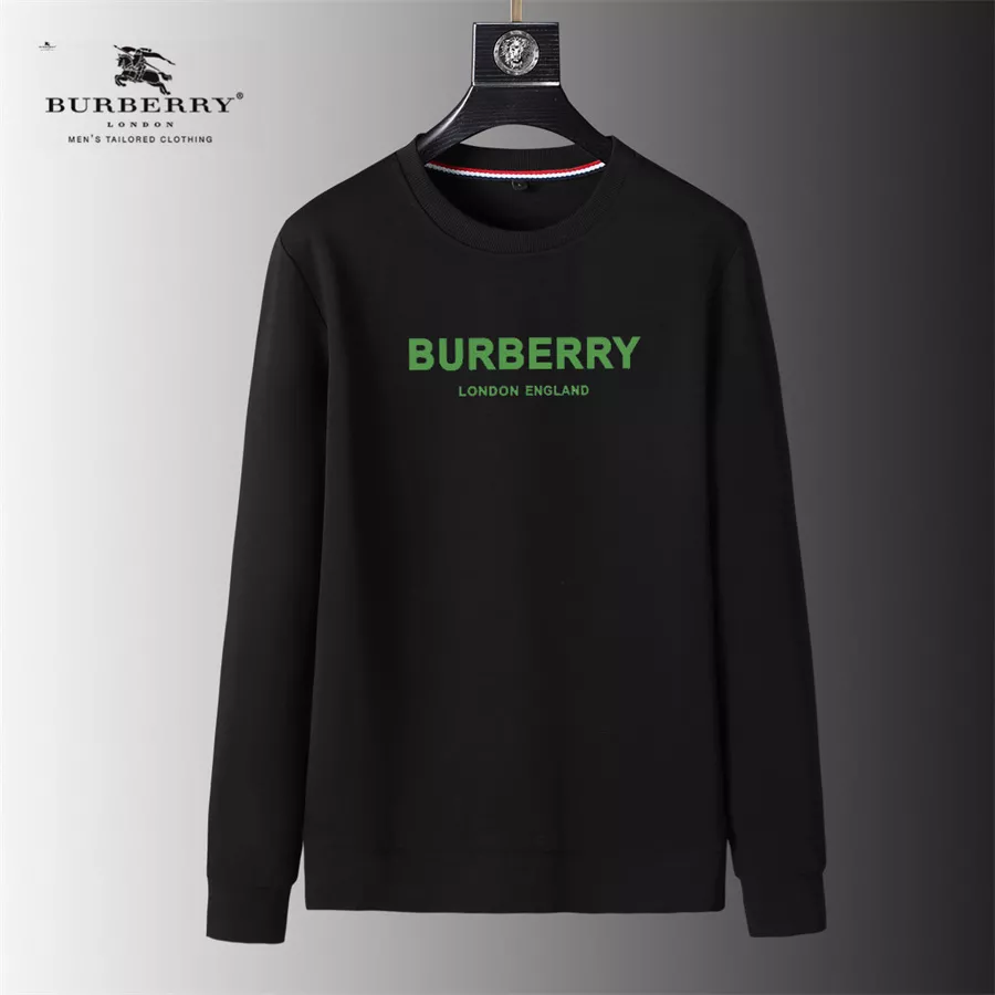 Burberry Hoodies Long Sleeved For Men Practical 7070