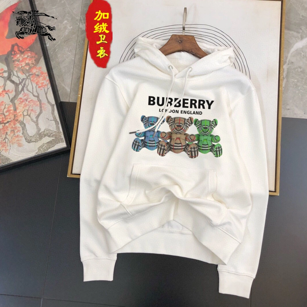 Burberry Hoodies Long Sleeved For Men Refined 9491