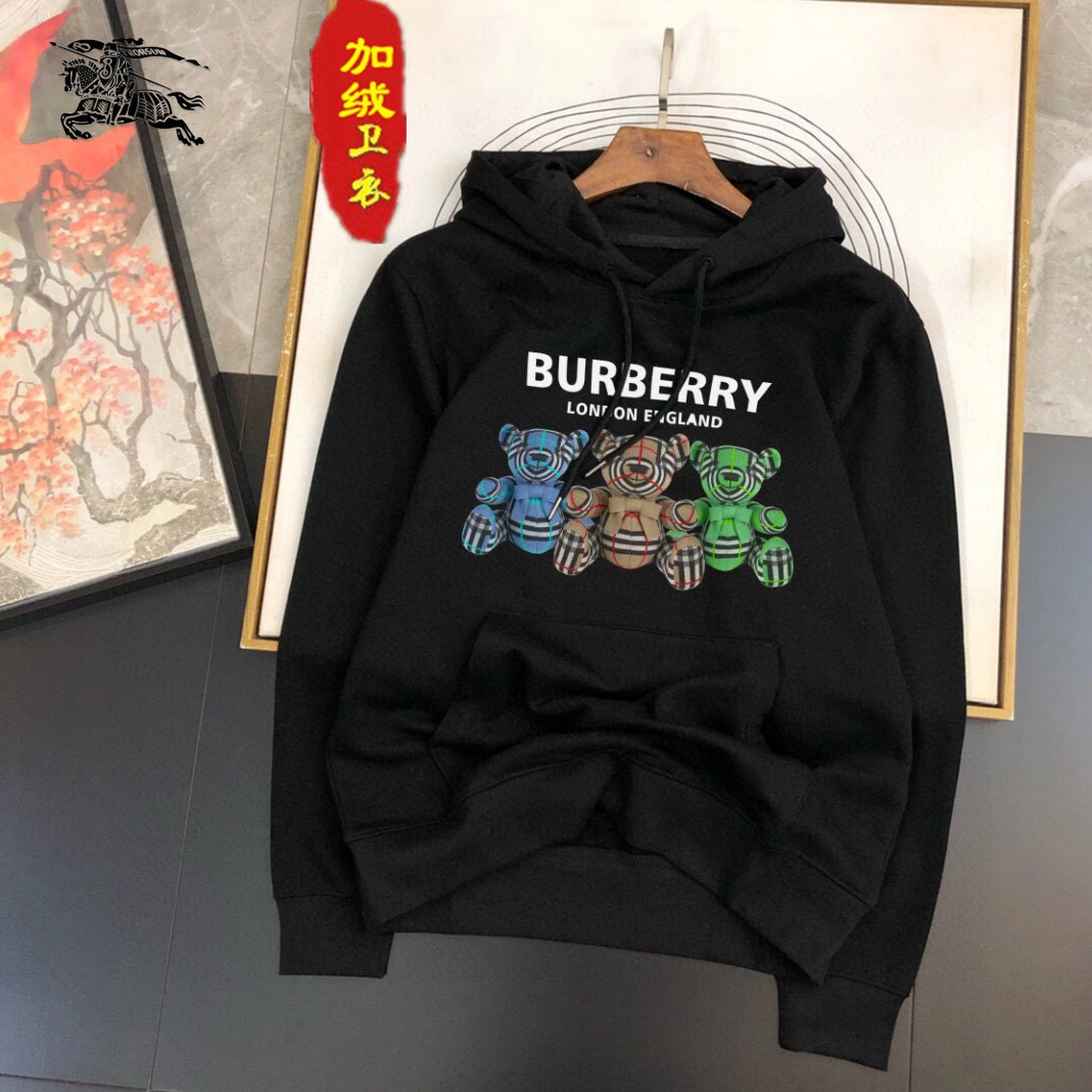 Burberry Hoodies Long Sleeved For Men Stylish 6749
