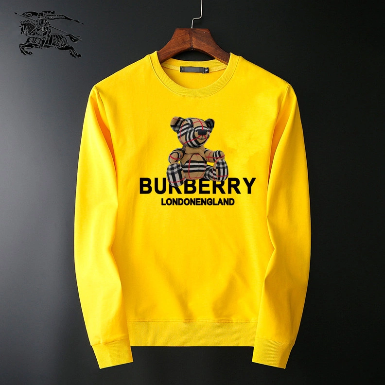 Burberry Hoodies Long Sleeved For Men Versatile 4046