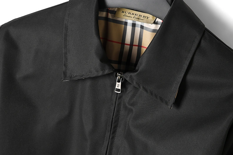 Burberry Jackets Long Sleeved For Men Minimalist 6502