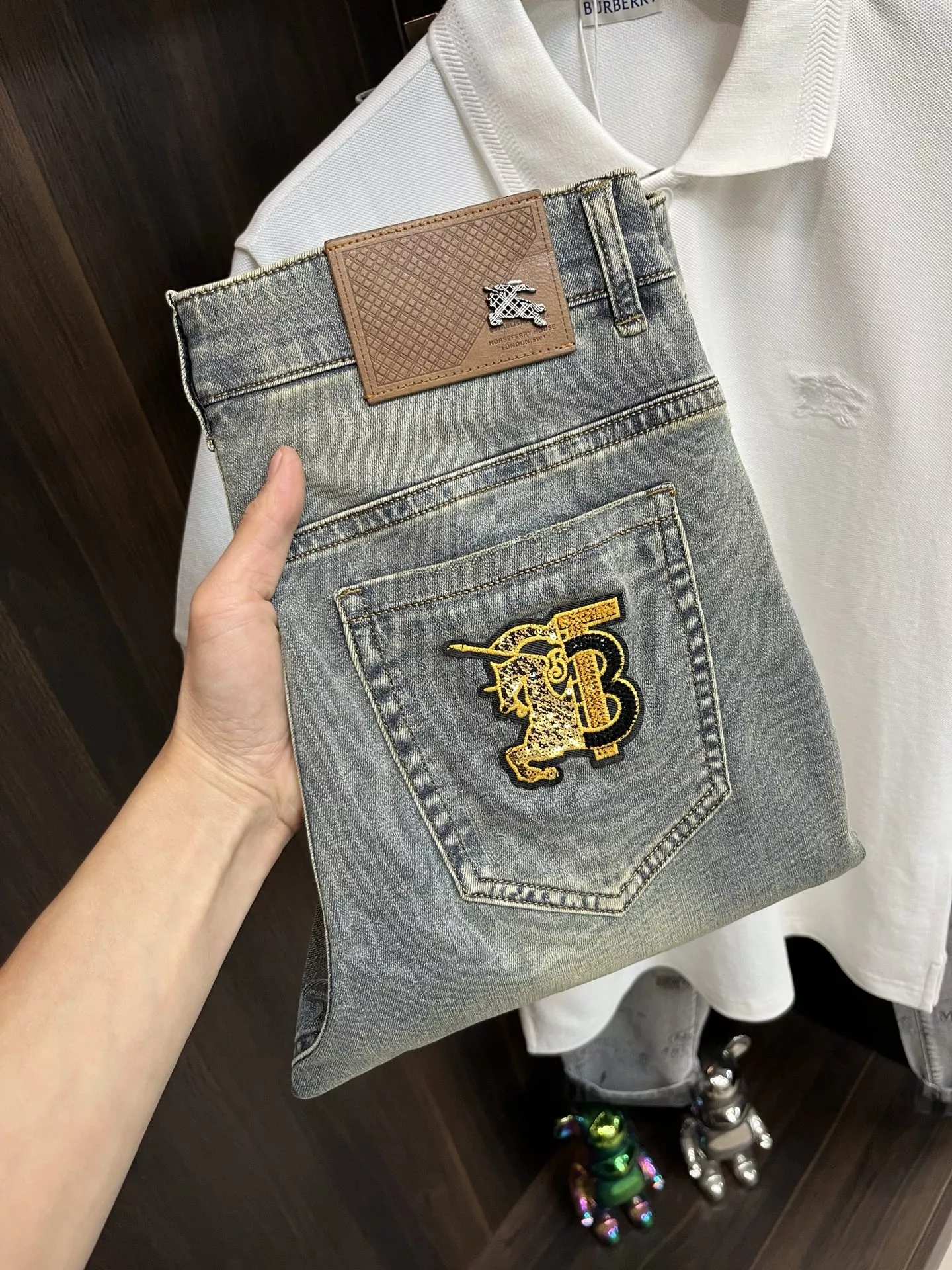 Burberry Jeans For Men Bright 5659