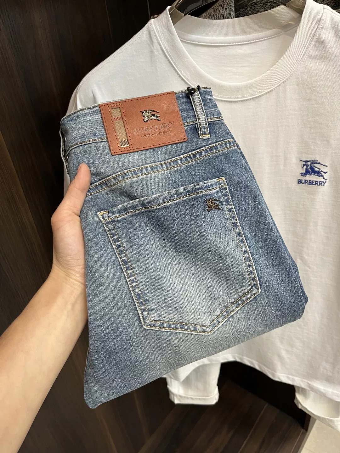Burberry Jeans For Men Durable 7408