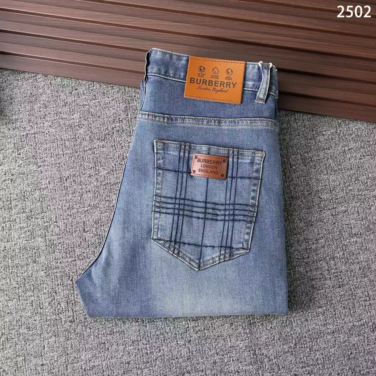 Burberry Jeans For Men Soft 8810