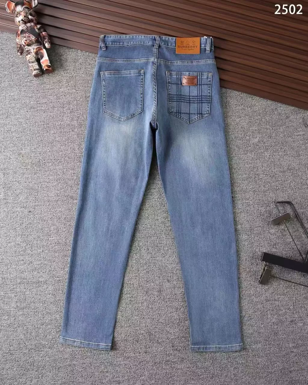 Burberry Jeans For Men Soft 8810