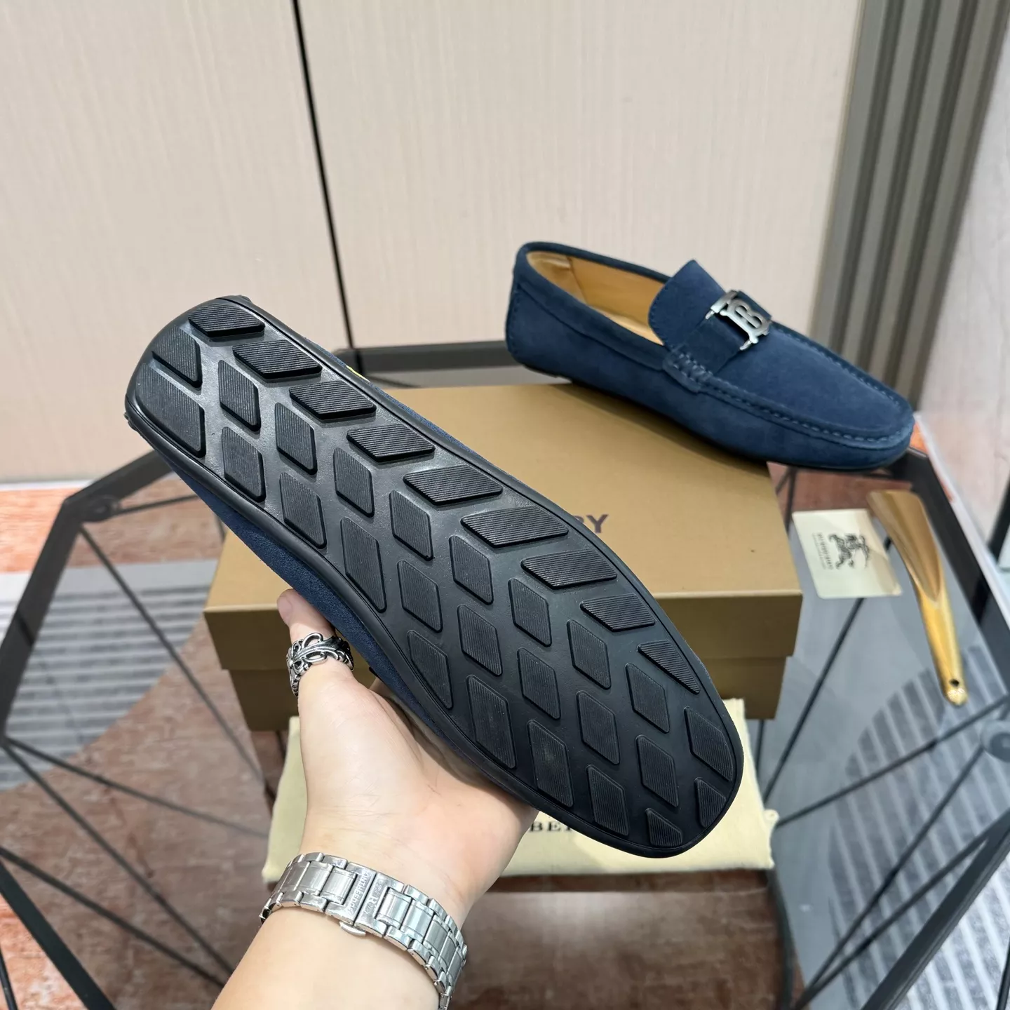 Burberry Leather Shoes For Men AllSeason 2557