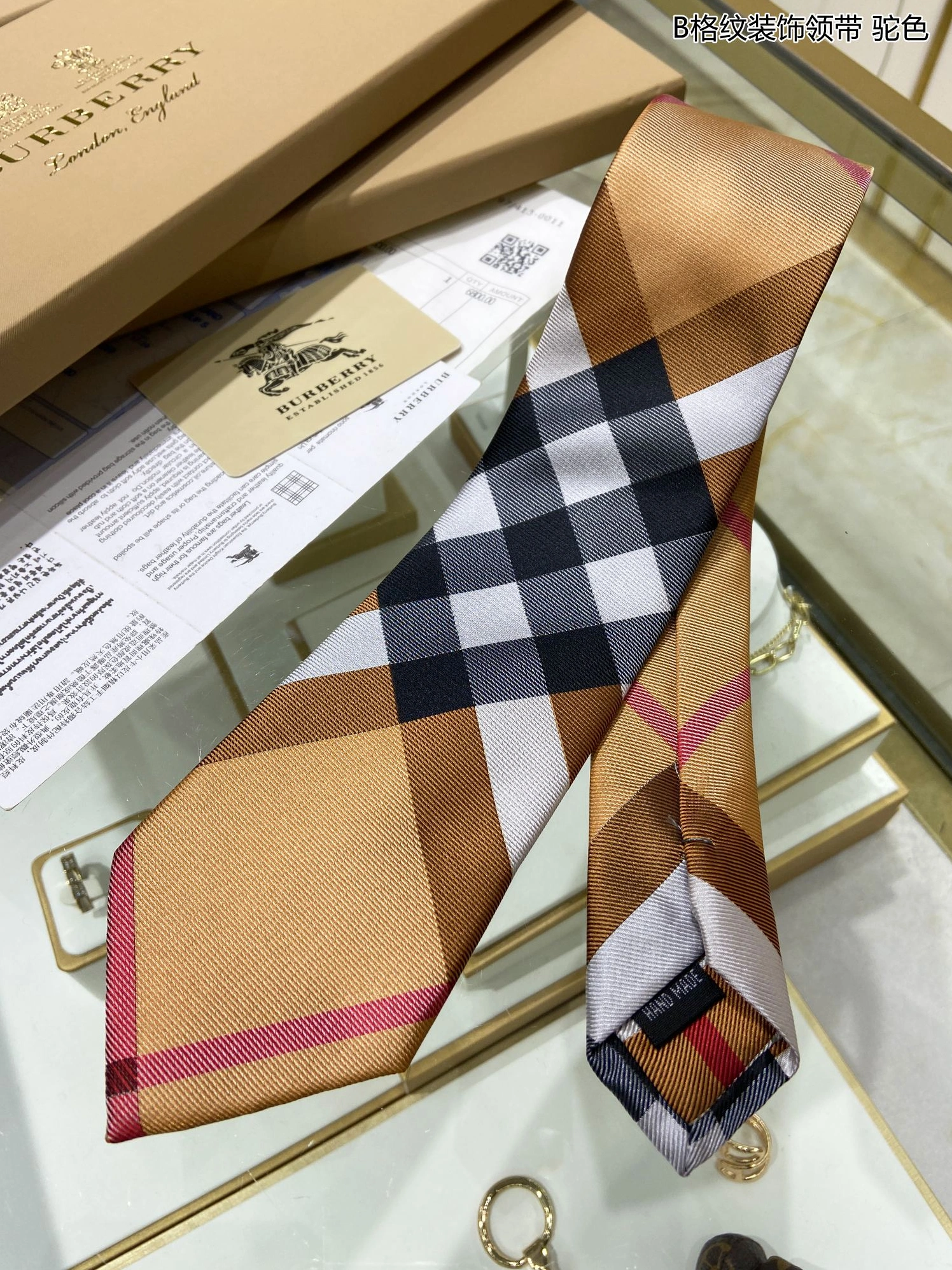 Burberry Necktie For Men EyeCatching 2867