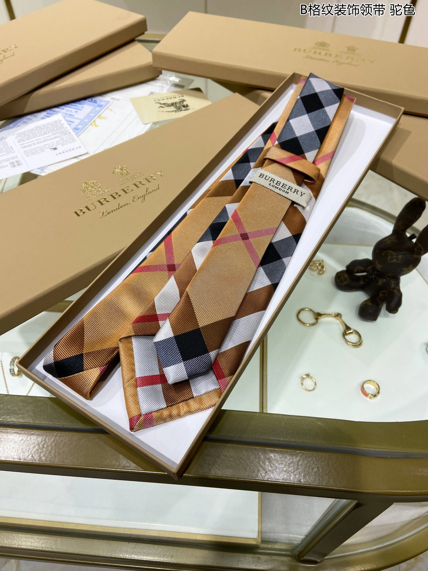 Burberry Necktie For Men EyeCatching 2867