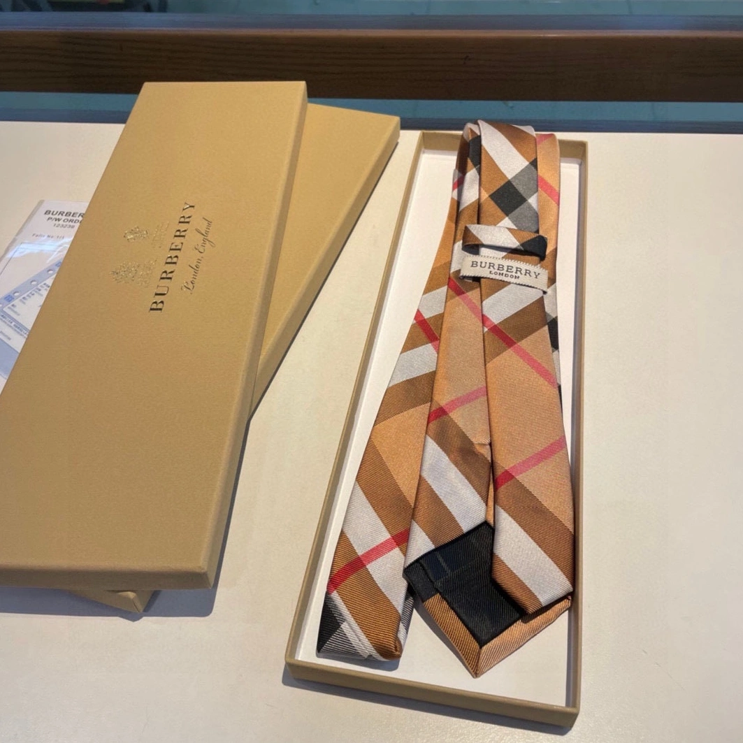 Burberry Necktie For Men Refined 5409