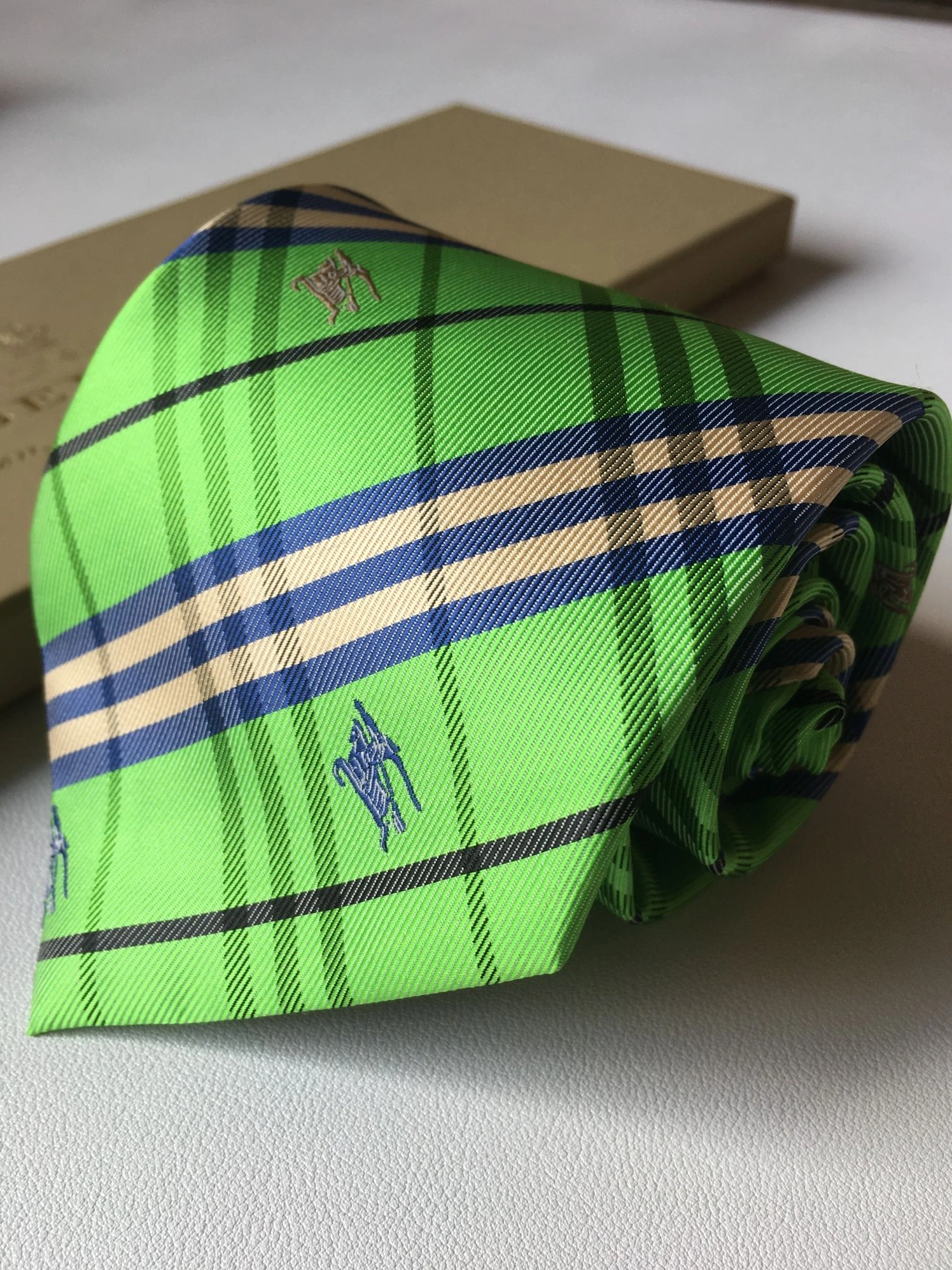 Burberry Necktie For Men Sleek 1311