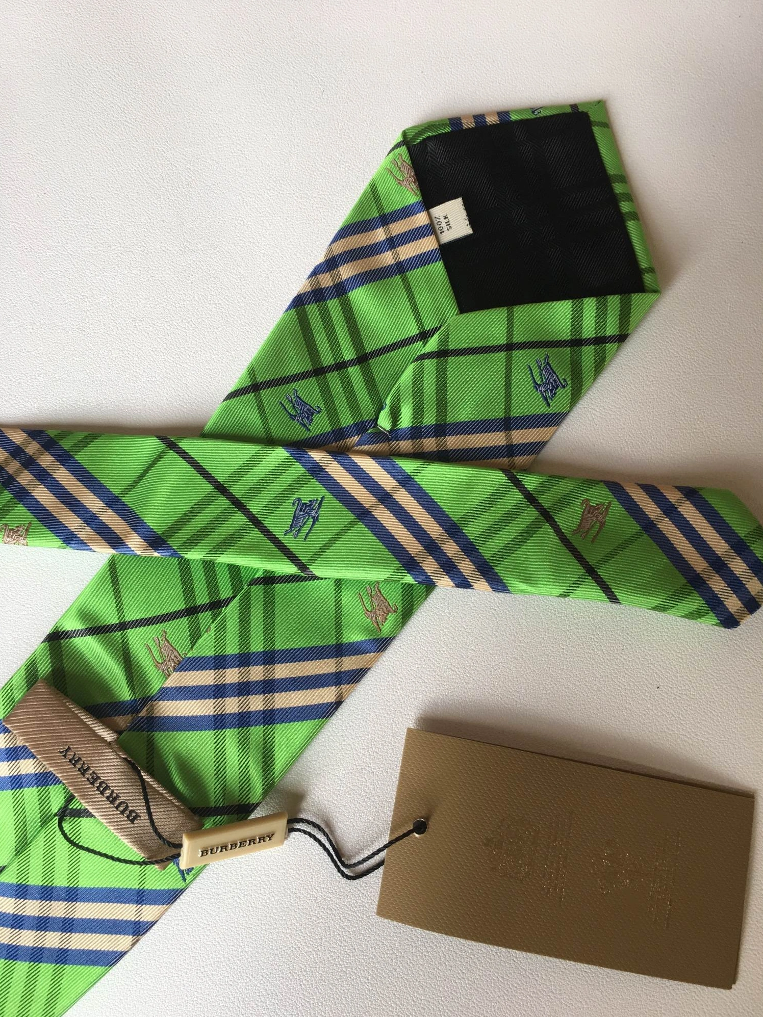 Burberry Necktie For Men Sleek 1311