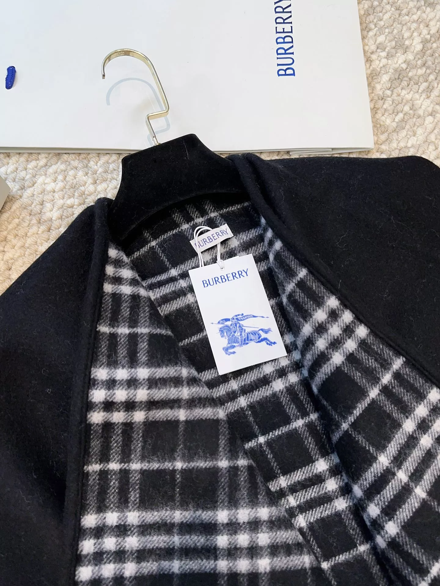 Burberry Poncho For Women Breathable 5246