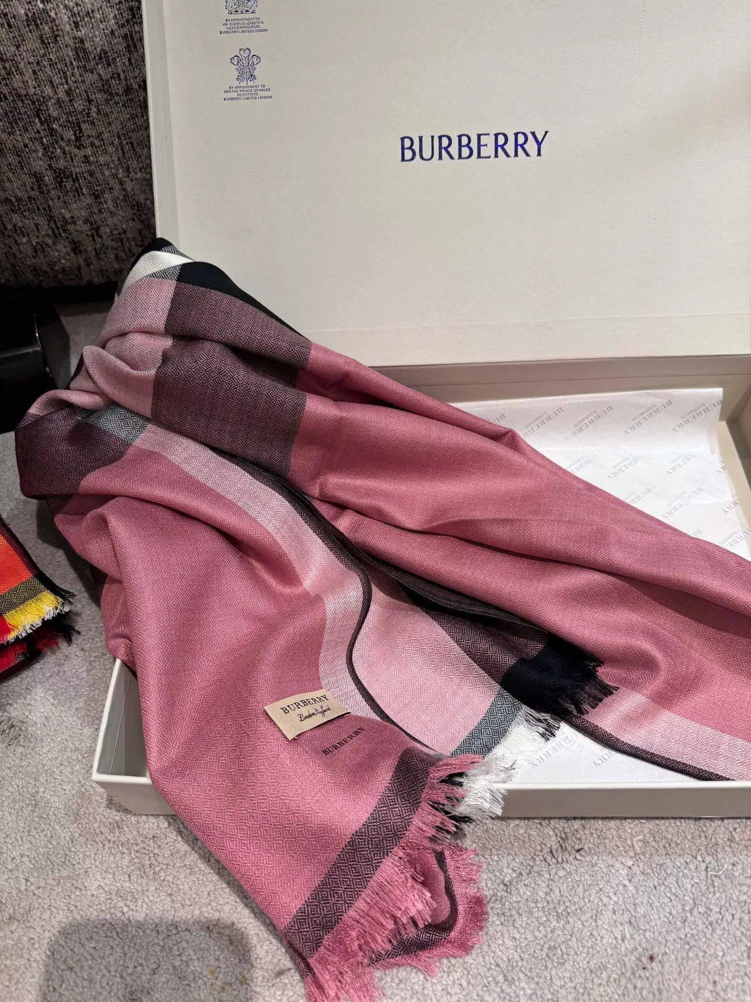 Burberry Scarf For Women Minimalist 8530