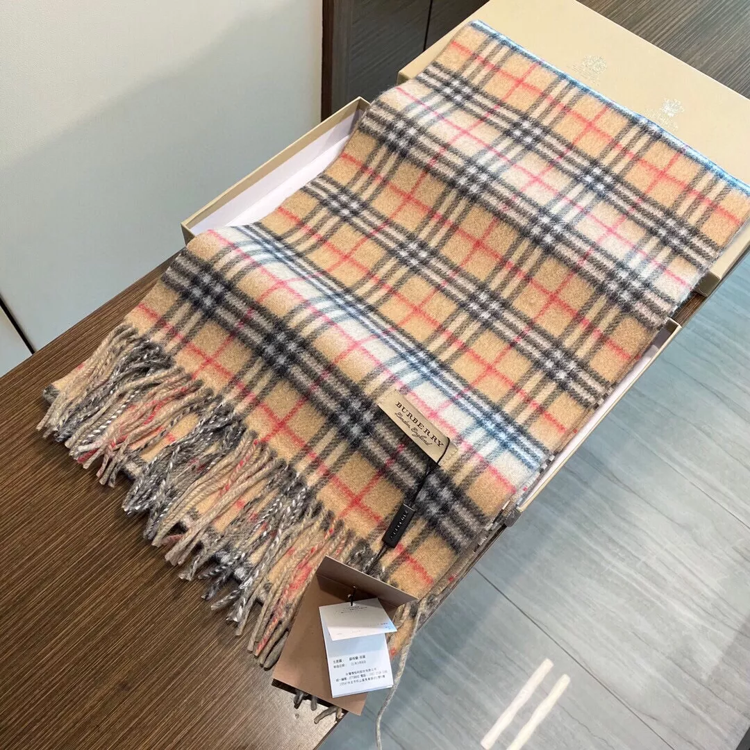 Burberry Scarf For Women Versatile 3923