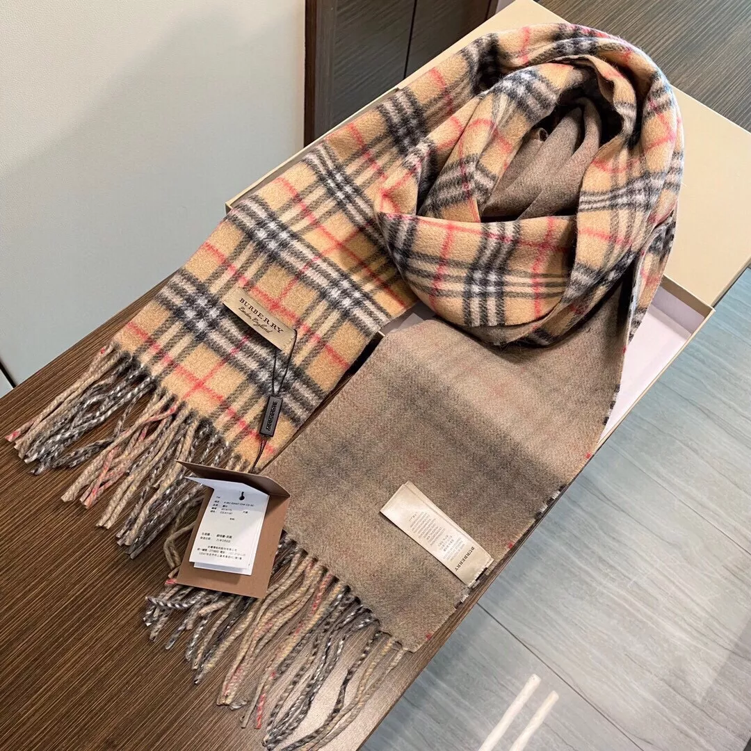 Burberry Scarf For Women Versatile 3923
