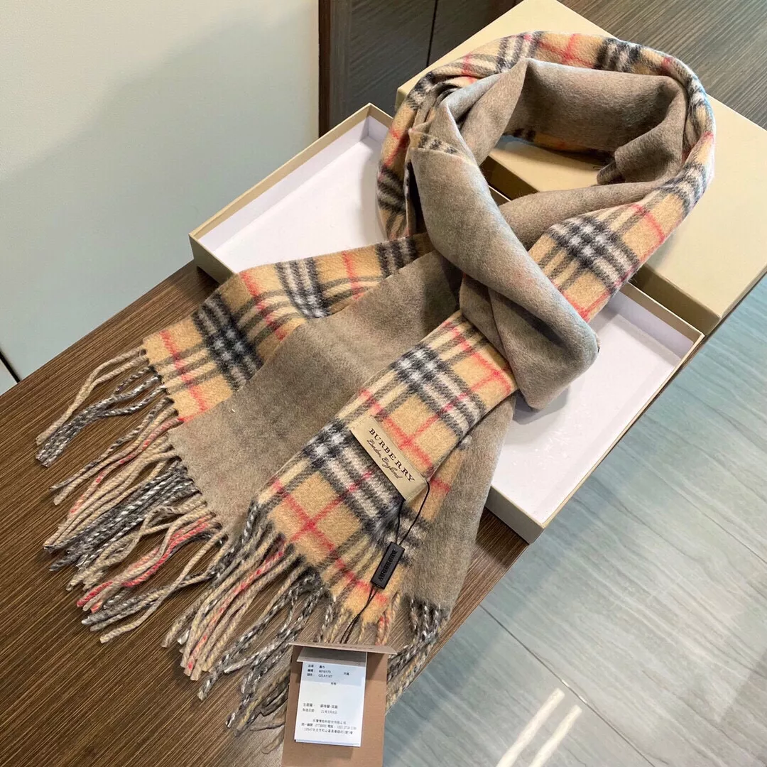 Burberry Scarf For Women Versatile 3923