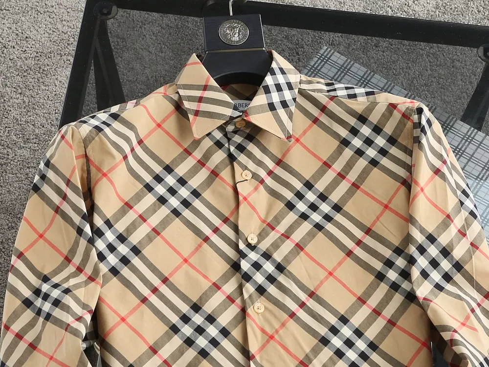 Burberry Shirts Long Sleeved For Men Bright 9417