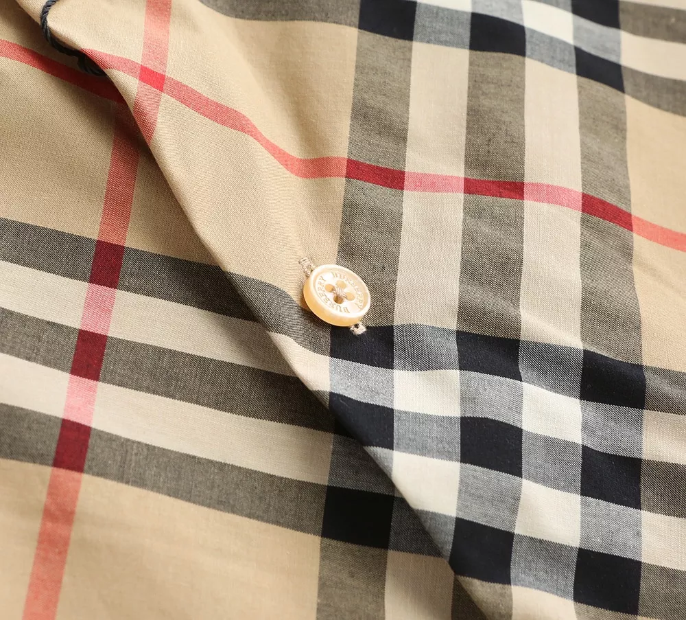 Burberry Shirts Long Sleeved For Men Bright 9417
