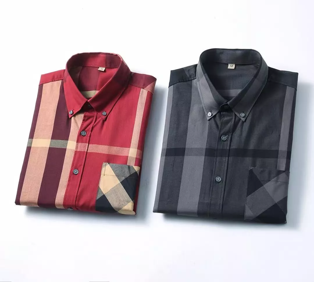 Burberry Shirts Long Sleeved For Men Fashionable 8810