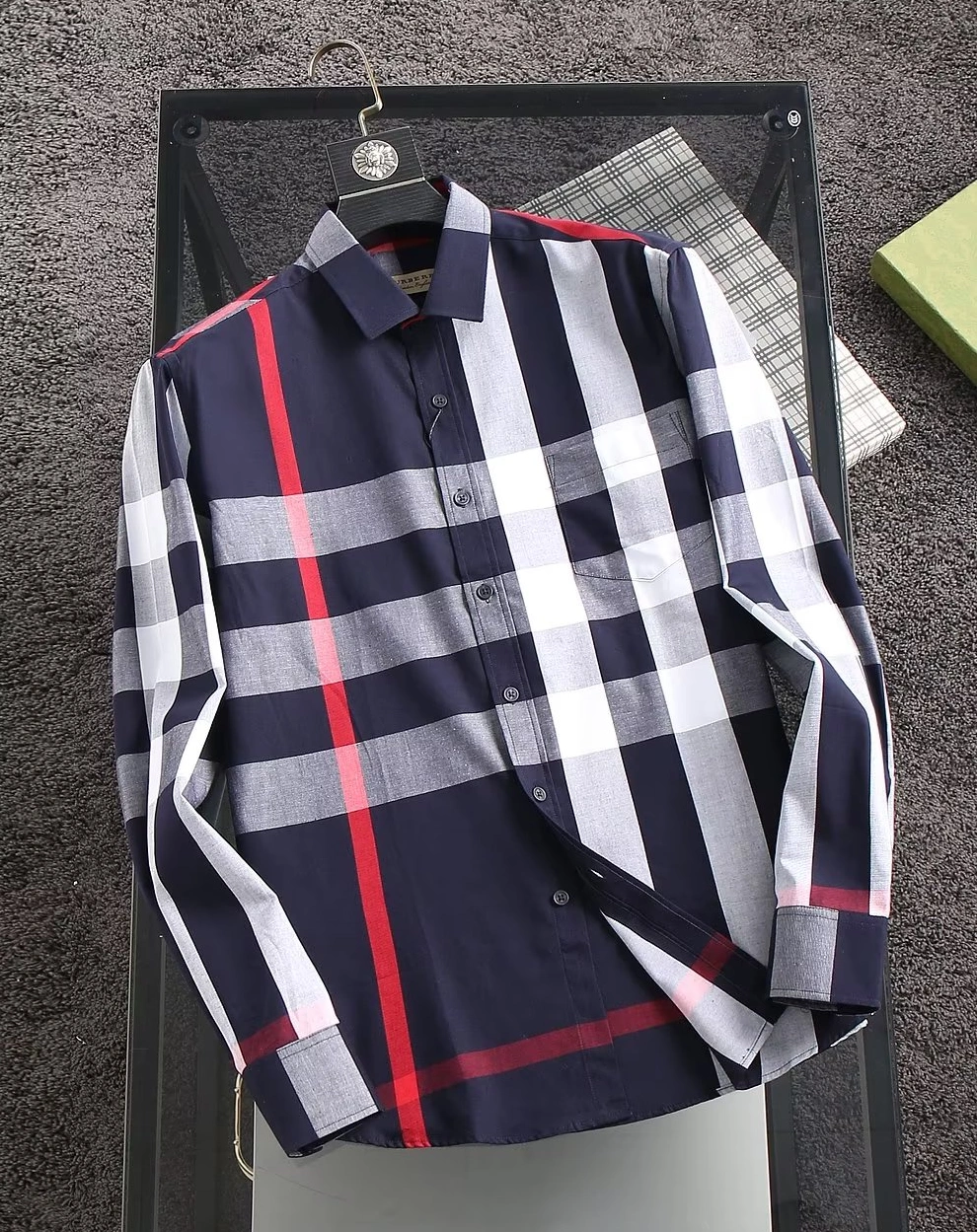 Burberry Shirts Long Sleeved For Men Flexible 3387