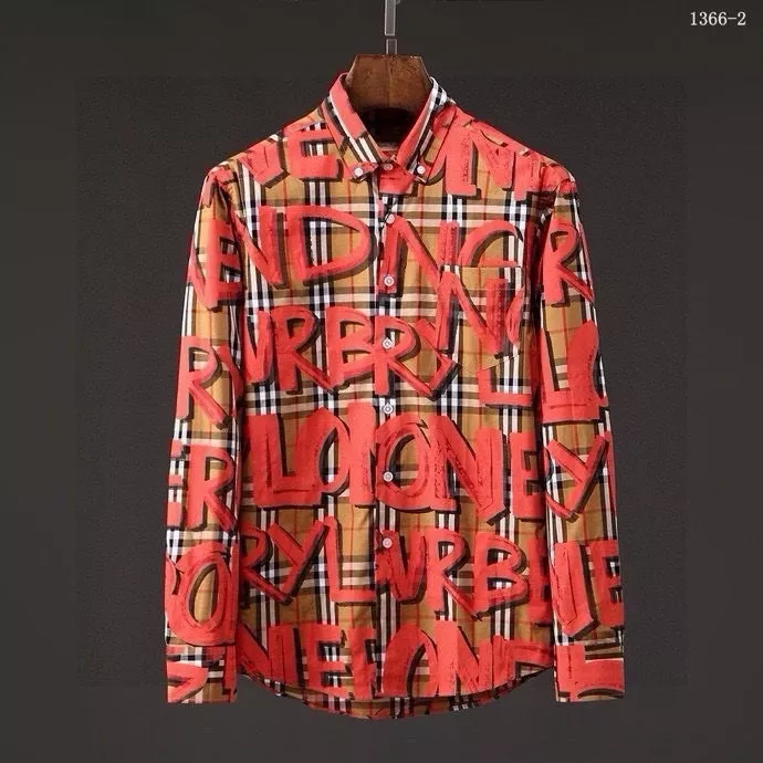 Burberry Shirts Long Sleeved For Men GoodFit 2640
