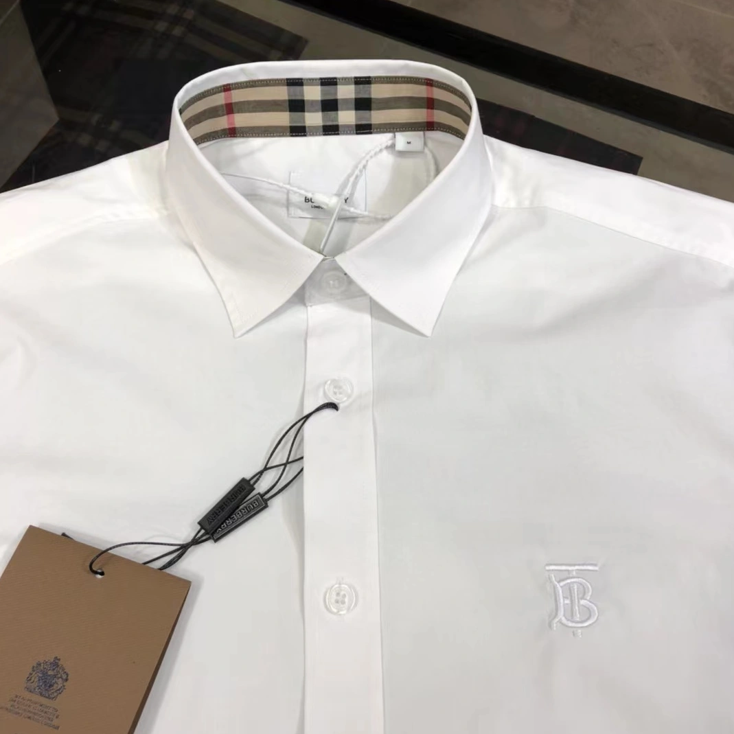 Burberry Shirts Long Sleeved For Men Minimalist 1287