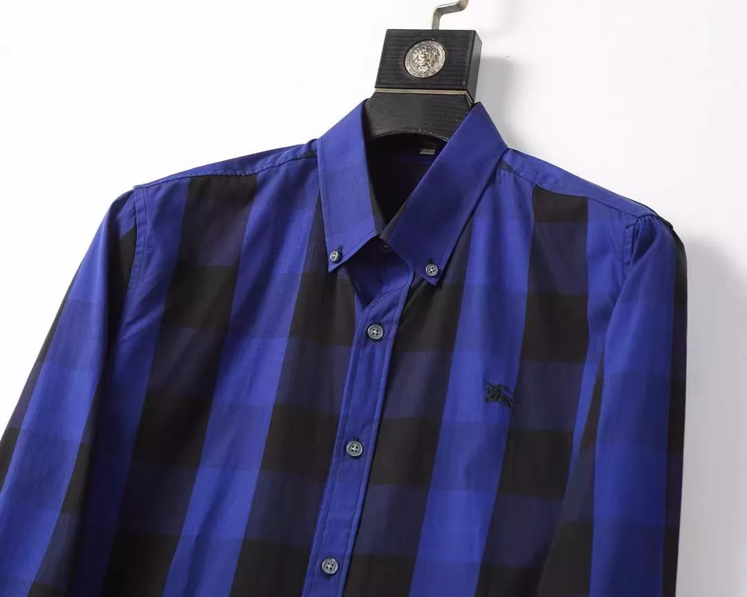 Burberry Shirts Long Sleeved For Men Refined 3775