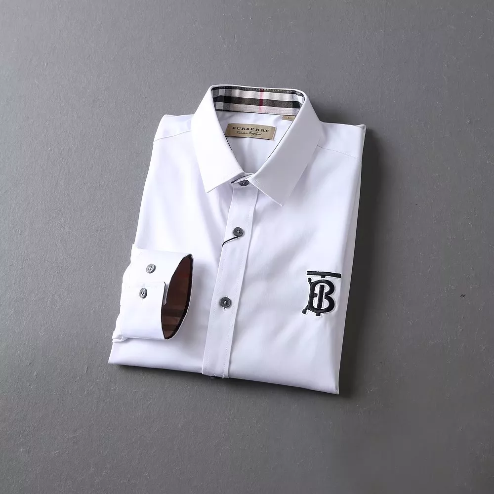 Burberry Shirts Long Sleeved For Men Refined 805