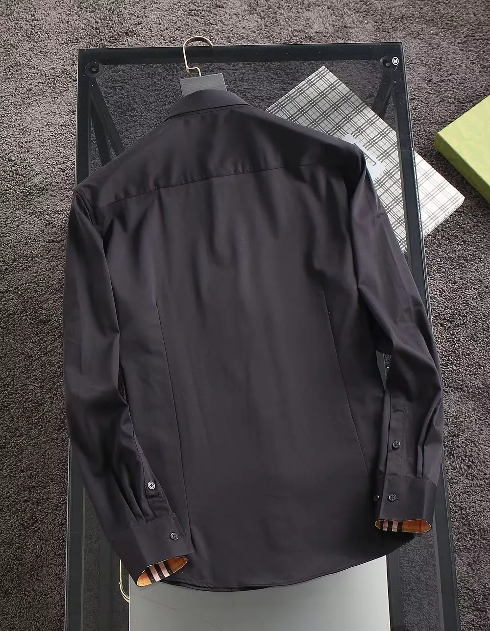 Burberry Shirts Long Sleeved For Men Soft 7603