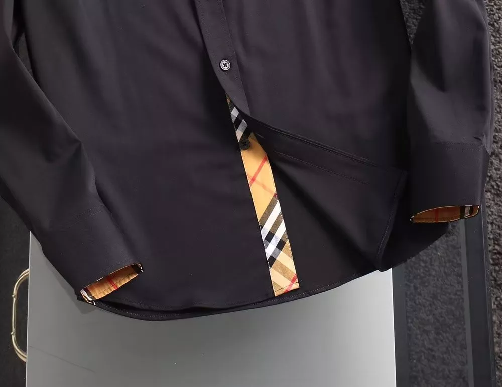 Burberry Shirts Long Sleeved For Men Soft 7603